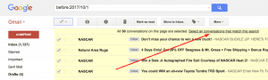select all conversations