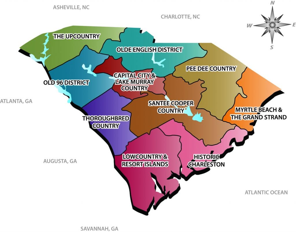 SC-regions map