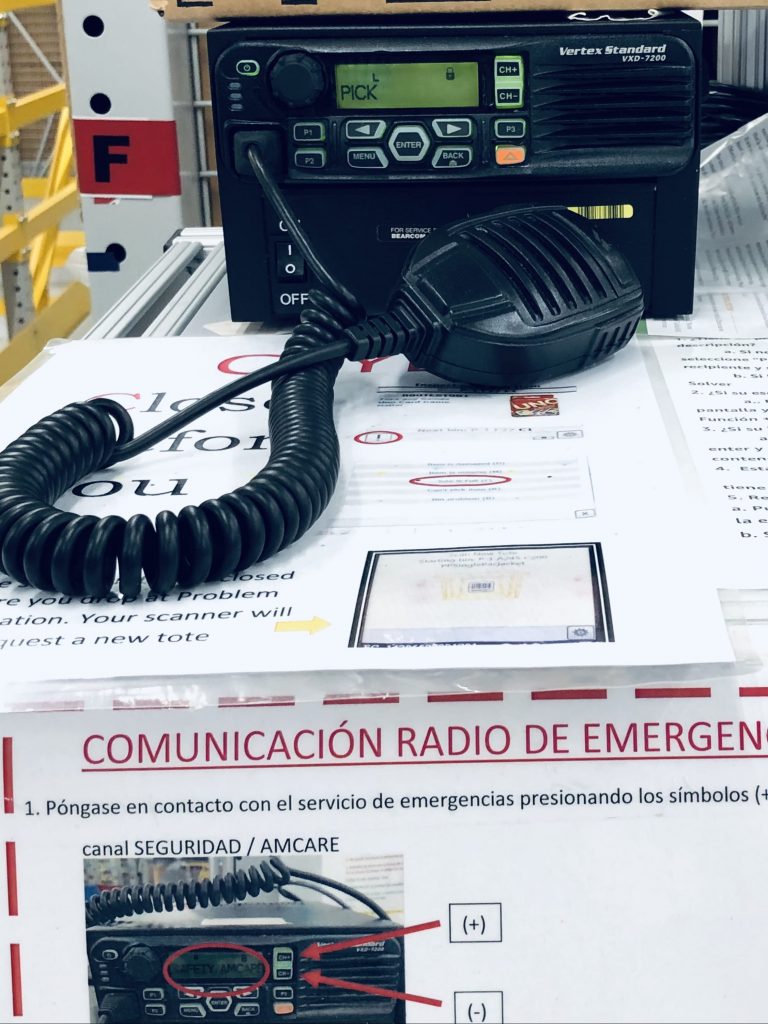 Radios to contact problem solve