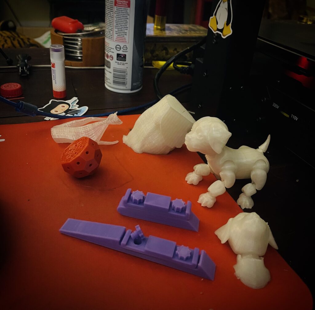 3D printed goodies