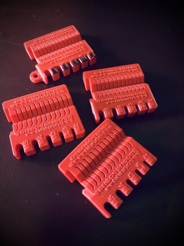 hex screw meaurers