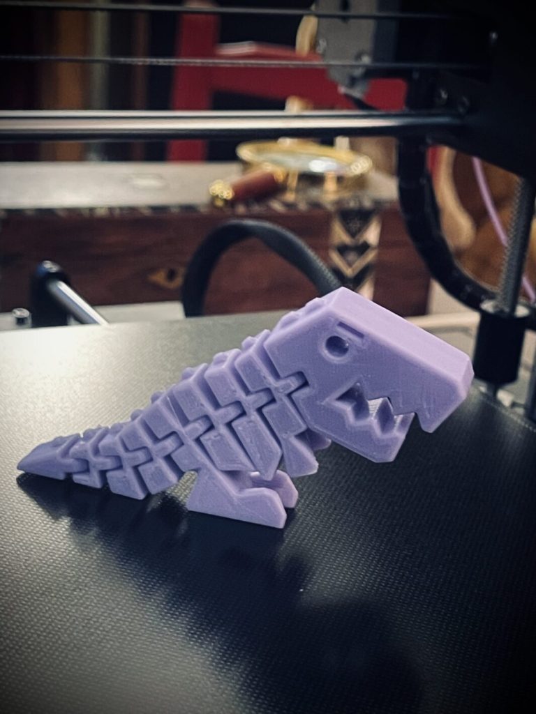 purple dinosaur