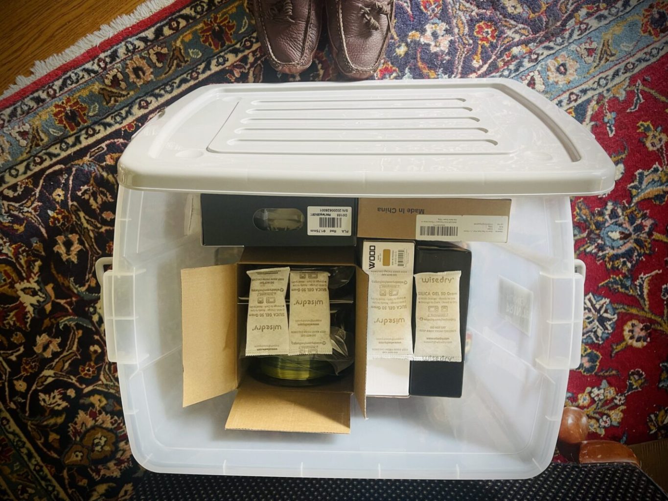 pla filament container