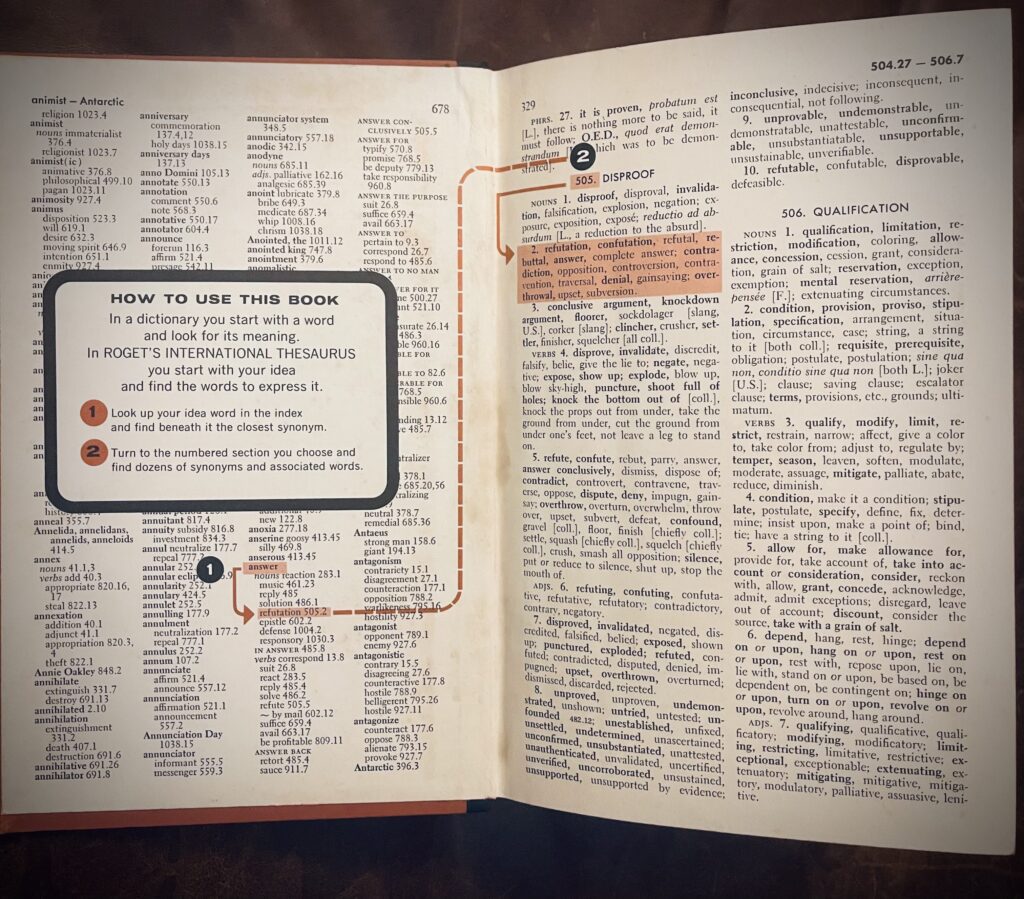 roget's international thesaurus